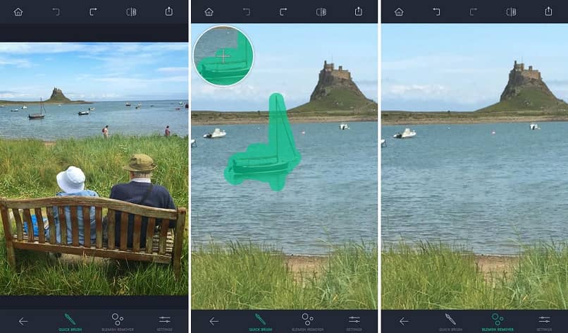 excluir objetos ou pessoas de uma foto no Android