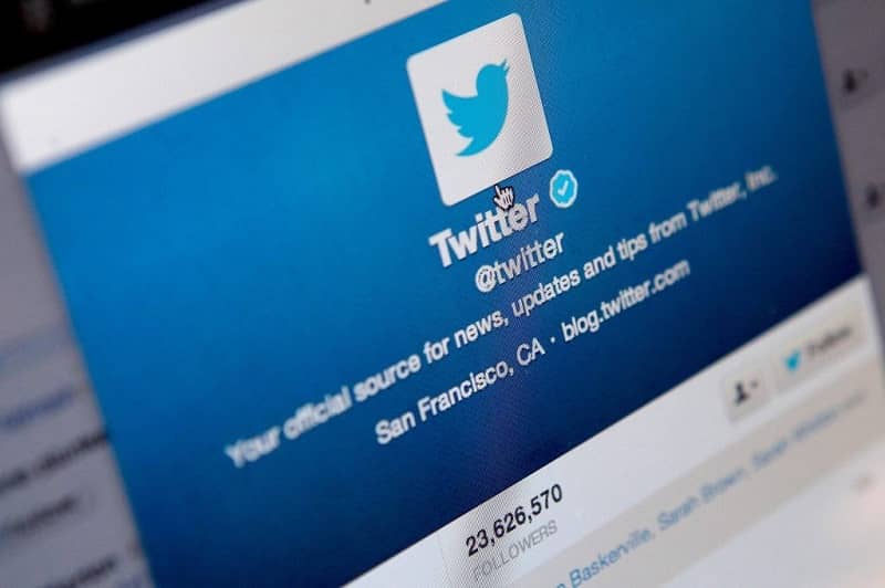 Ative a conta do Twitter