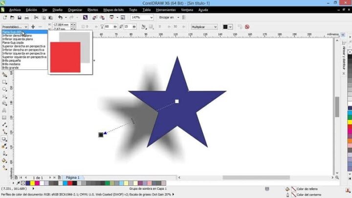 Como posso adicionar, editar ou remover sombras de objetos com o Corel Photo Paint