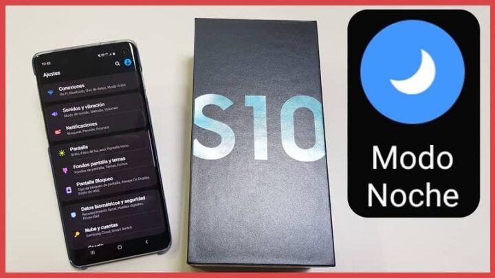 Como ativar o modo noturno no meu celular Samsung Galaxy S10