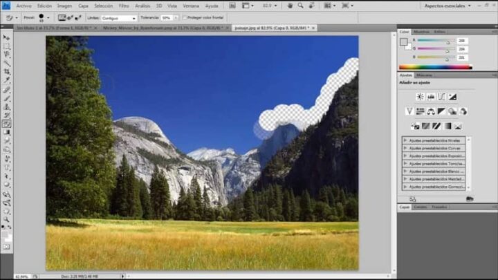 Como desfazer a última ação realizada com a ferramenta borracha e pincel no Corel Photo Paint