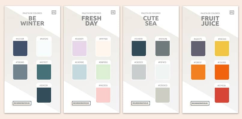 aplique as cores corretas nos designs