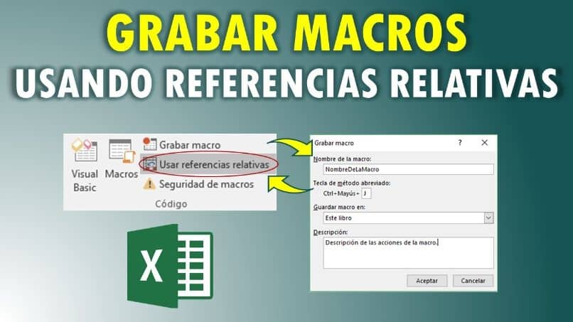 Como usar e fazer referências relativas no Excel ao gravar macros