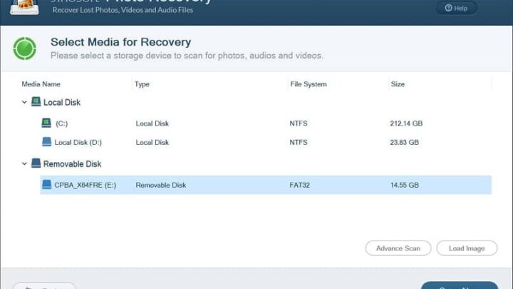 Como recuperar arquivos de fotos e vídeos excluídos no PC com Jihosoft Photo Recovery