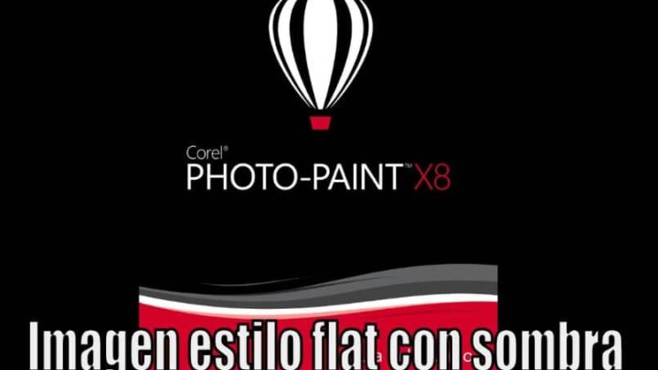 Como criar uma imagem plana com sombra longa lançada usando o Corel Photo Paint