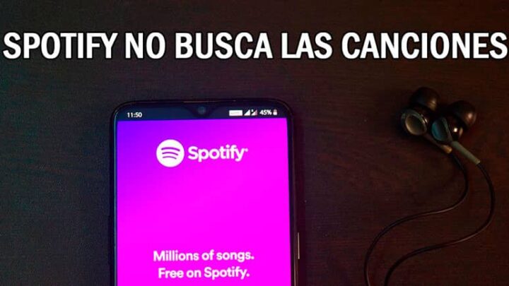 Por que o Spotify não está procurando músicas para mim?